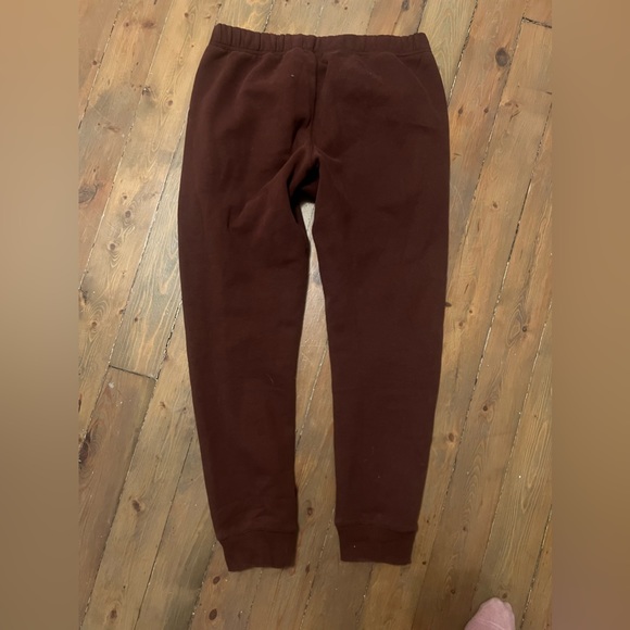 Dark Burgundy Roots Athletic Joggers - Picture 3 of 3